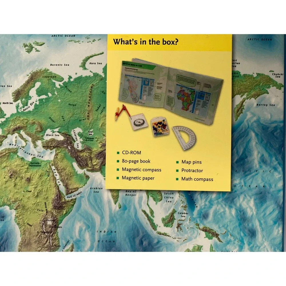 World In A Box Create Your Own Personalized Maps North America‎ Ed Geography
